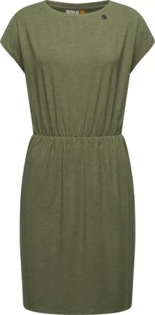 Ragwear Jerseykleid "Copr", Stylisches Shirtkleid mit Raffungen