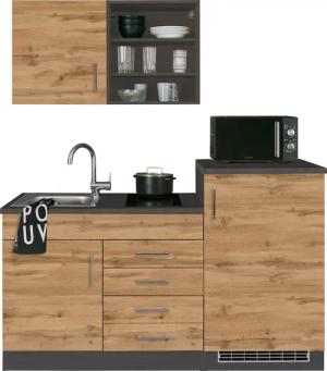 KOCHSTATION Pantryküche "KS-Mali", Breite 160 cm, mit E-Geräten