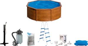 my POOL BWT Rundpool "ØxH: 300x120 cm", (Spar-Set, 6 tlg.), mit Solardusche