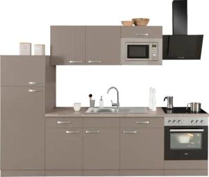 wiho Küchen Küchenzeile "Kansas", mit E-Geräten, Breite 280 cm