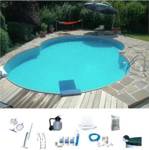 my POOL BWT Achtformpool "SAMOA 4", (Komplett-Set, 10 tlg.), in versch. Größen erhältlich