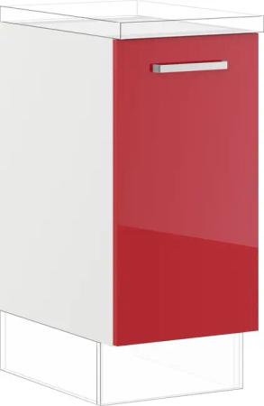 IMPULS KÜCHEN Auszugsunterschrank ""Turin", Breite/Höhe: 40/72,3 cm, mit Soft-Close", vormontiert, mit Auszug, mit Behälter für Wertstofftrennung