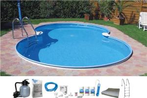 my POOL BWT Achtformpool "BRISBANE 2", (Komplett-Set, 7 tlg.), in verschiedenen Größen erhältlich