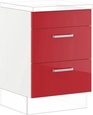 IMPULS KÜCHEN Kochfeldumbauschrank ""Turin", Breite/Höhe: 60/72,3 cm, mit Soft-Close", vormontiert, mit Auszügen, mit Kabelschutzboden