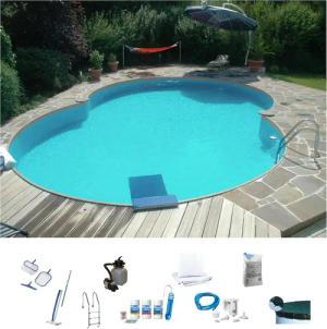 my POOL BWT Achtformpool "SAMOA 4", (Komplett-Set, 10 tlg.), in versch. Größen erhältlich