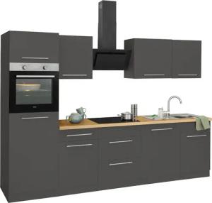 wiho Küchen Küchenzeile "Unna", ohne E-Geräte, Breite 280 cm