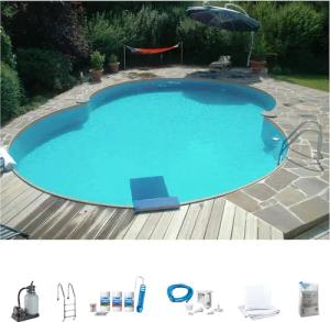my POOL BWT Achtformpool "LAGOON 2", (Komplett-Set, 7 tlg.), in verschiedenen Größen erhältlich