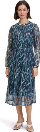 Betty&Co Druckkleid "Betty & Co Casual-Kleid mit Rundhalsausschnitt", Druck