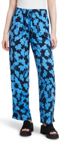 Betty&Co Schlupfhose "Betty & Co Schlupfhose mit Bindegürtel", Druck