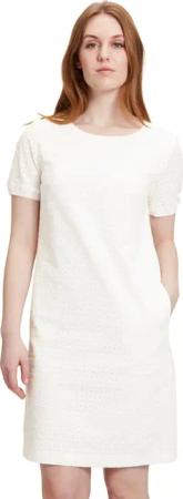 Betty&Co Druckkleid "Betty & Co Casual-Kleid mit Rippbündchen", Spitze