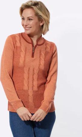 Classic Basics Stehkragenpullover "Pullover"