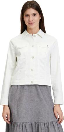 Betty&Co Jackenblazer "Betty & Co Jeansjacke mit Kragen", Taschen