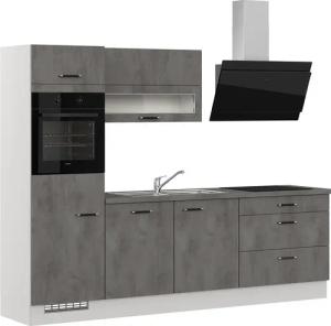 IMPULS KÜCHEN Küche ""Prag", Ausrichtung wählbar, Schubkästen mit Soft-Close,", vormontiert, wahlweise mit E-Geräten, mit Vollauszug, Breite 270 cm