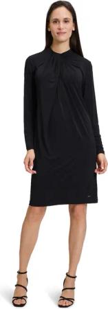 Betty&Co Jerseykleid "Betty & Co Jerseykleid langarm", Falten