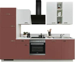KOCHSTATION Küche ""KS-Bari"", Soft-Close-Funktion und Vollauszug, vormontiert, Breite 280 cm, inkl. E-Geräte