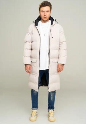 behype Parka "LONGLINE PUFFER PARKA", mit Kapuze