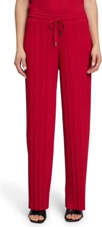 Betty&Co Stretch-Hose "Betty & Co Stretch-Hose mit Plissee", Plissee
