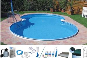 my POOL BWT Achtformpool "BRISBANE 3", (Komplett-Set, 10 tlg.), in verschiedenen Größen erhältlich