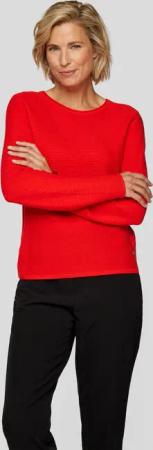 Rabe Strickpullover, mit Rundhalsausschnitt