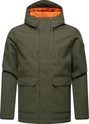 Ragwear Winterjacke "Mr Them", mit Kapuze, stylische Herren Outdoorjacke mit großer Kapuze