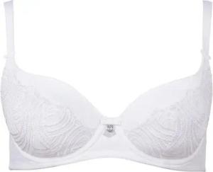 BERLEI Halbschalen-BH Lingerie Heaven Embroidery Schalen BH White 70 C (Schalen BH, 1-tlg., Teilspitze)