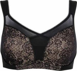 BERLEI Bügelloser BH Lingerie Beauty Everyday Bügelloser BH Schwarz 80 D (1-tlg)