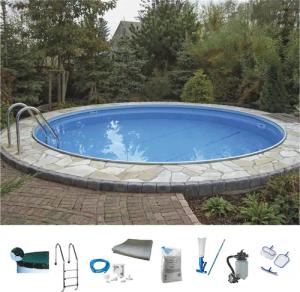 KONIFERA Rundpool "Kuba II", (Set, 9 tlg.), verschiedene Größen, für den Volleinbau