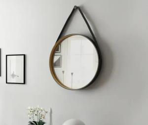 Talos Badspiegel "Golden Style", Durchmesser: 55 cm