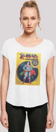 F4NT4STIC T-Shirt "DC Comics Superman International Cover", Damen,Premium Merch,Lang,Longshirt,Bedruckt