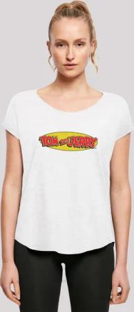 F4NT4STIC T-Shirt "Tom and Jerry TV Serie Inline", Damen,Premium Merch,Lang,Longshirt,Bedruckt
