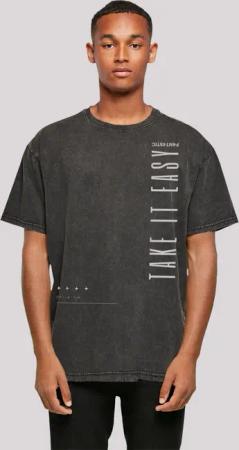 F4NT4STIC T-Shirt "Take It Easy Text", Print