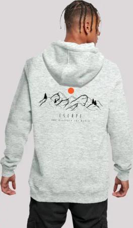 F4NT4STIC Kapuzenpullover "MOUNTAIN x F4NT4STIC", Print