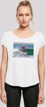 F4NT4STIC T-Shirt "Long Cut T-Shirt Batman TV Serie Joker Surfing", Damen,Premium Merch,Lang,Longshirt,Bedruckt