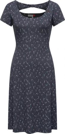 Ragwear Sommerkleid "Lunngo", leichtes Freizeitkleid mit süßem Rückenausschnitt