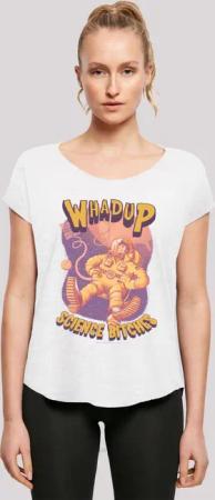F4NT4STIC T-Shirt "Long Cut Shirt Big Bang Theory", Damen,Premium Merch,Lang,Longshirt,Bedruckt