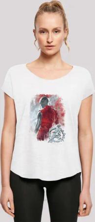 F4NT4STIC T-Shirt "Marvel Avengers Endgame Brushed", Damen,Premium Merch,Lang,Longshirt,Logo Print