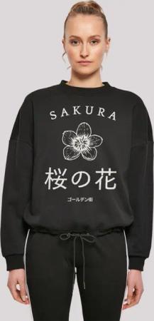 F4NT4STIC Sweatshirt "Kirschblüten Golden Gai", Print