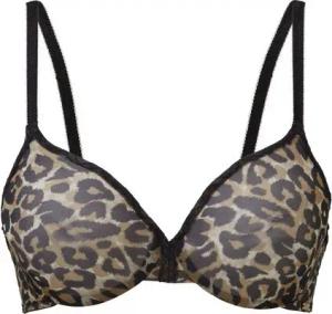 Gossard Gemoldeter BH Glossies Leopard Moulded BH Animal Print (gemouldeter BH, 1-tlg., glatt)