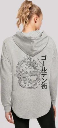 F4NT4STIC Kapuzenpullover "Drache Golden Gai", Print