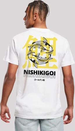 F4NT4STIC T-Shirt "Koi Golden Gai", Print