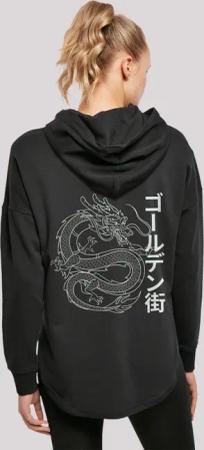 F4NT4STIC Kapuzenpullover "Drache Golden Gai", Print