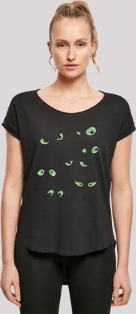 F4NT4STIC T-Shirt "Scooby Doo Scary Eyes", Damen,Premium Merch,Lang,Longshirt,Bedruckt
