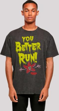 F4NT4STIC T-Shirt "Stranger Things You Better Run Netflix TV Series", Premium Qualität