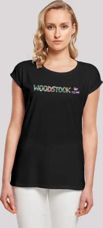 F4NT4STIC T-Shirt "Woodstock Aztec Logo", Print