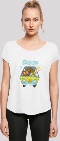 F4NT4STIC T-Shirt "Scooby Doo Mystery Machine Group", Damen,Premium Merch,Lang,Longshirt,Bedruckt