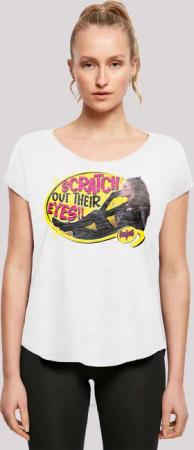 F4NT4STIC T-Shirt "Batman TV Serie Catwoman Scratch", Damen,Premium Merch,Lang,Longshirt,Bedruckt