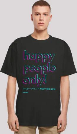 F4NT4STIC T-Shirt "Happy people only New York", Print