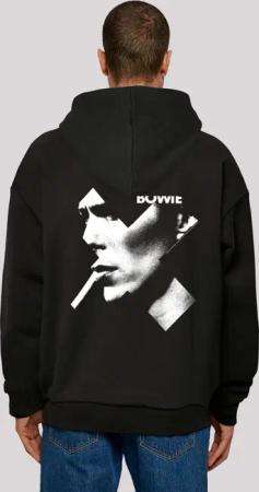 F4NT4STIC Kapuzenpullover "David Bowie Cross Smoke", Print
