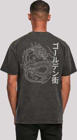 F4NT4STIC T-Shirt "Drache Golden Gai", Print