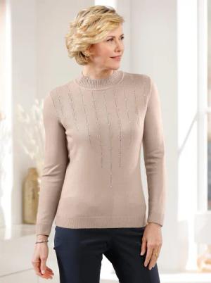 Classic Stehkragenpullover "Pullover"